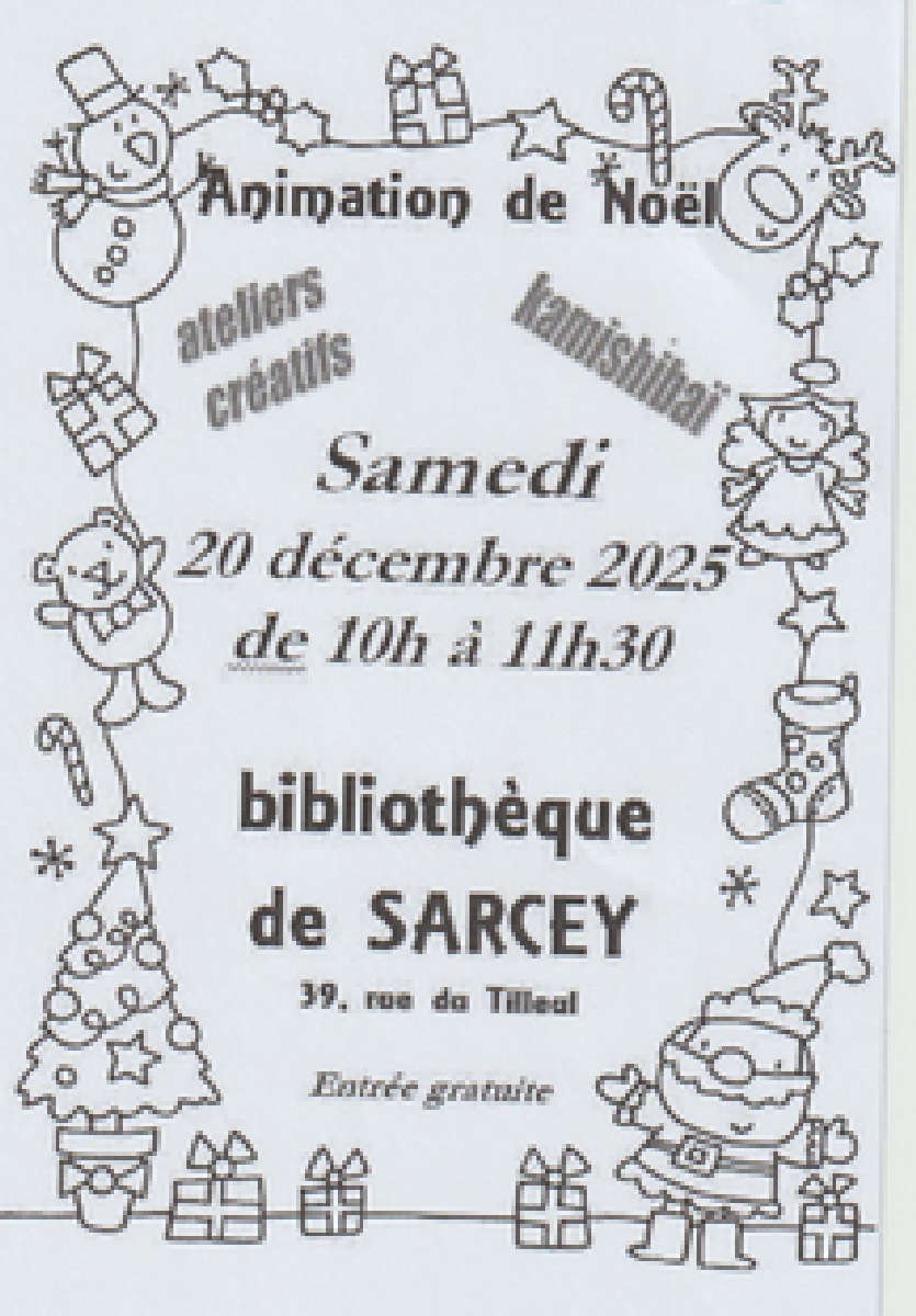 Atelier créatif à Sarcey