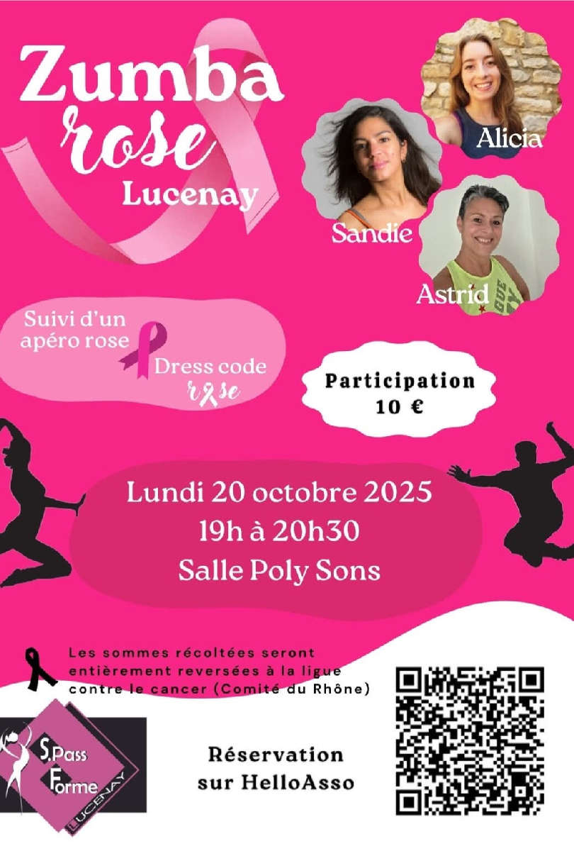 Octobre rose : Zumba
