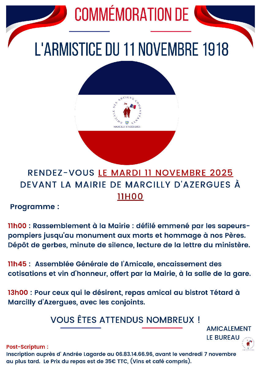 Commémoration du 11 novembre