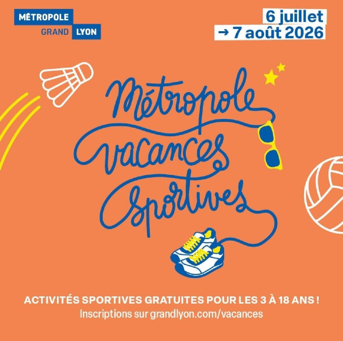 Activités gratuites - Métropole Vacances Sportives