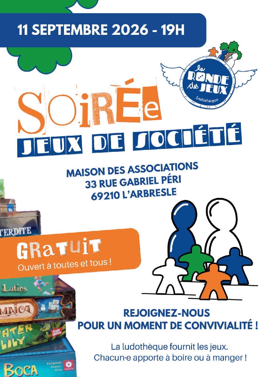 Soirée jeux 🧩