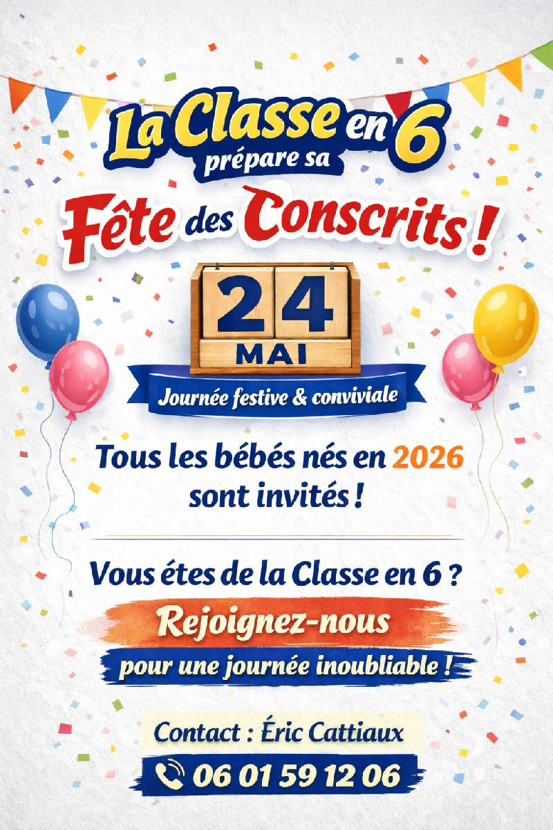 Fête des classes en 6