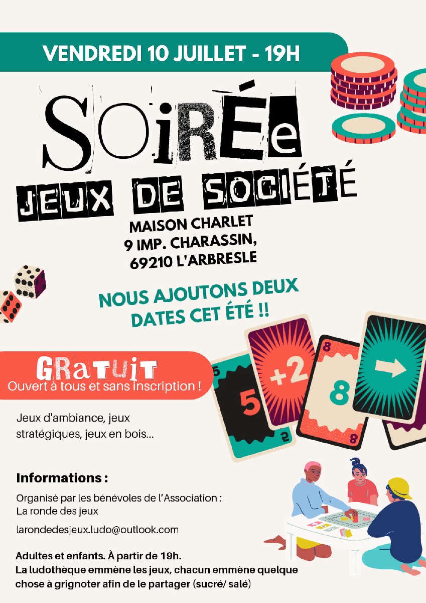 Soirée jeux 🧩