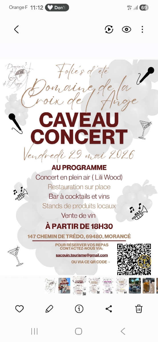 Concert de Lili Wood et dégustation 