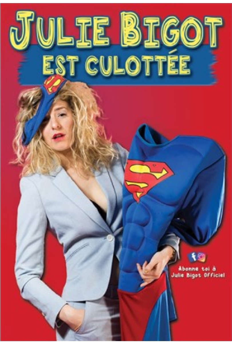 Spectacle : Julie Bigot est culotté 🤣