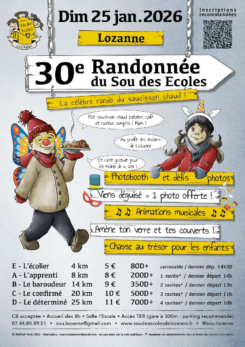 Rando à Lozanne