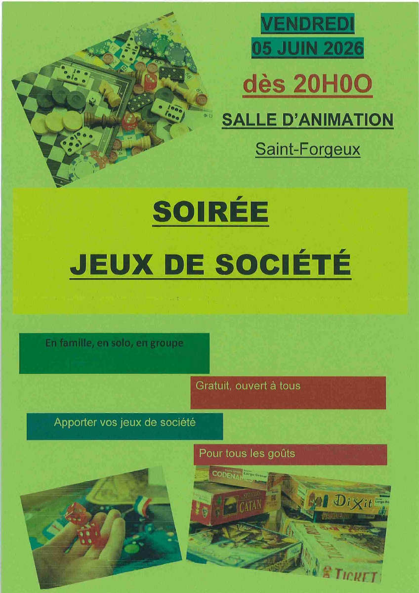 Soirée Jeux