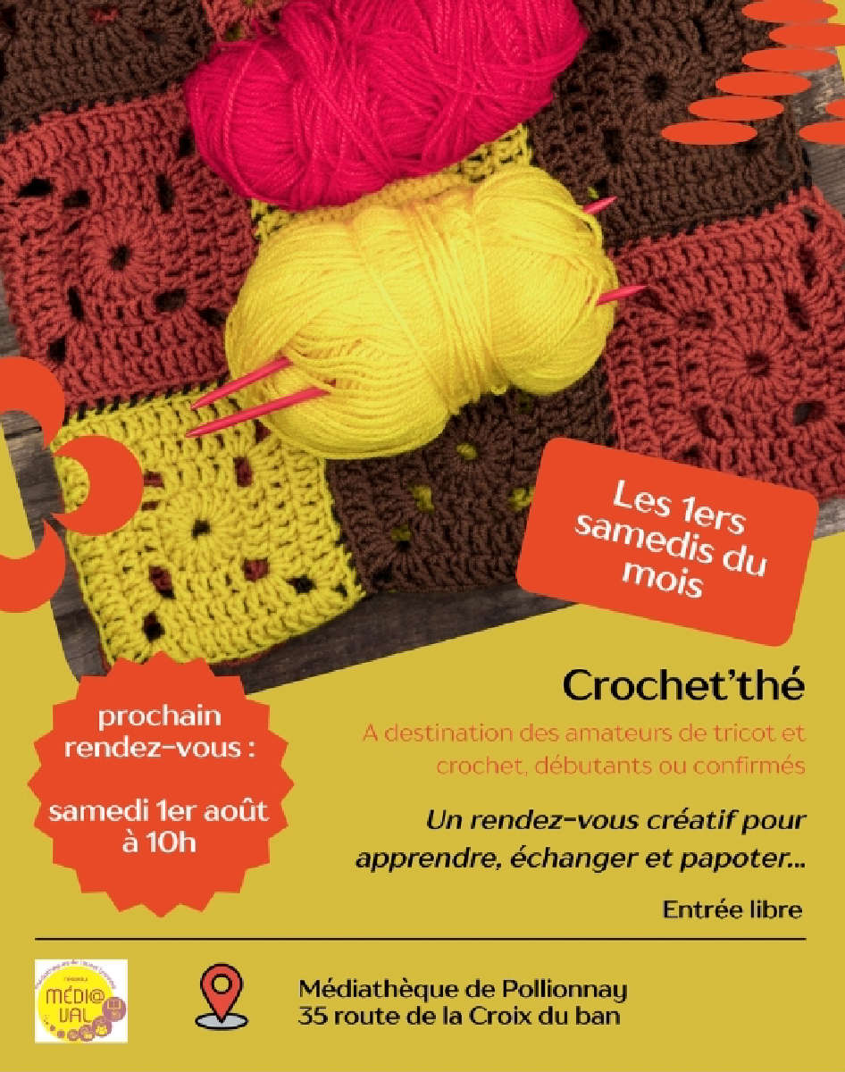Crochet'thé