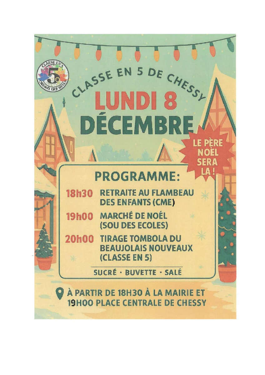 8 décembre à Chessy 