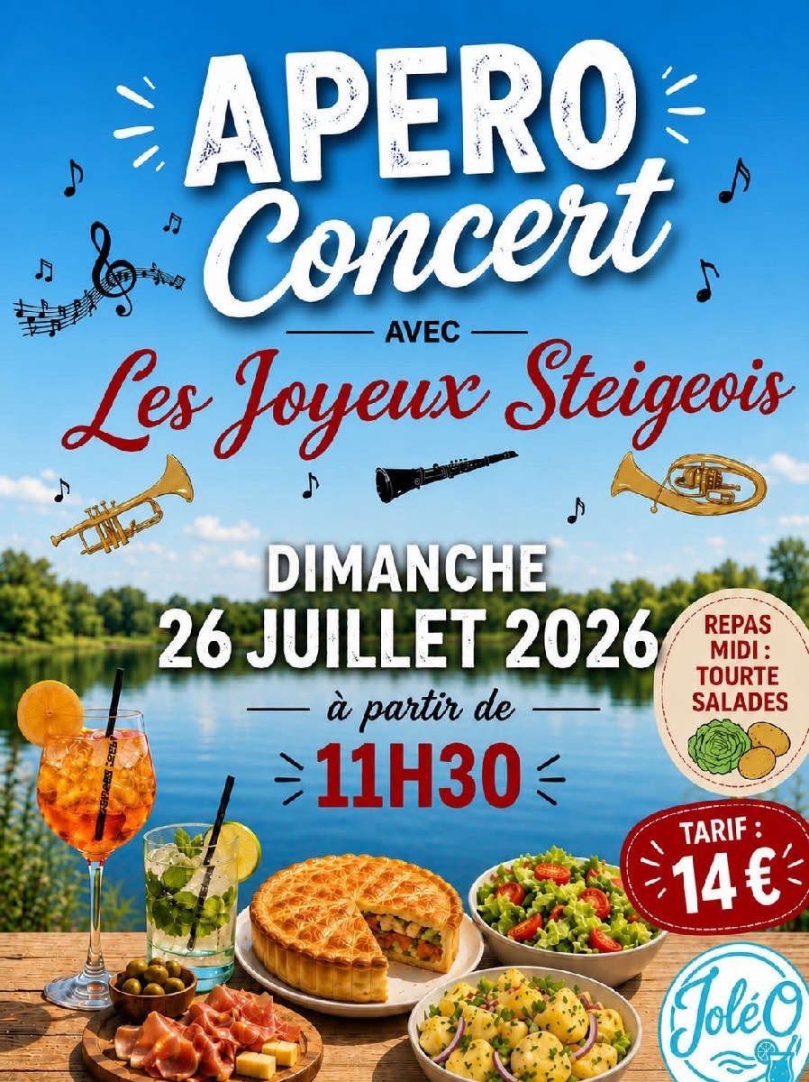 Apéro concert au lac 
