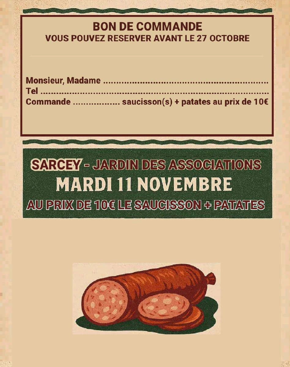 Vente de saucisson au gène