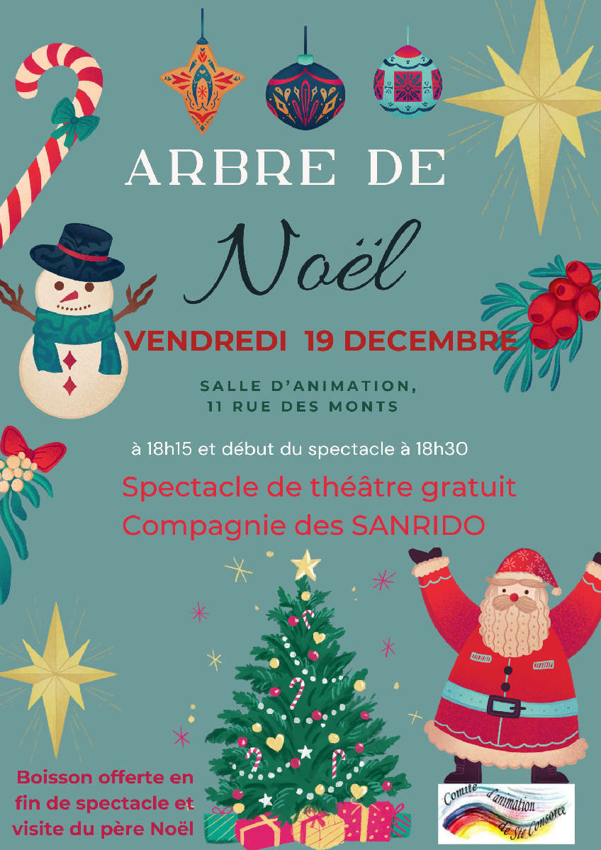 Arbre de Noël à Sainte-Consorce