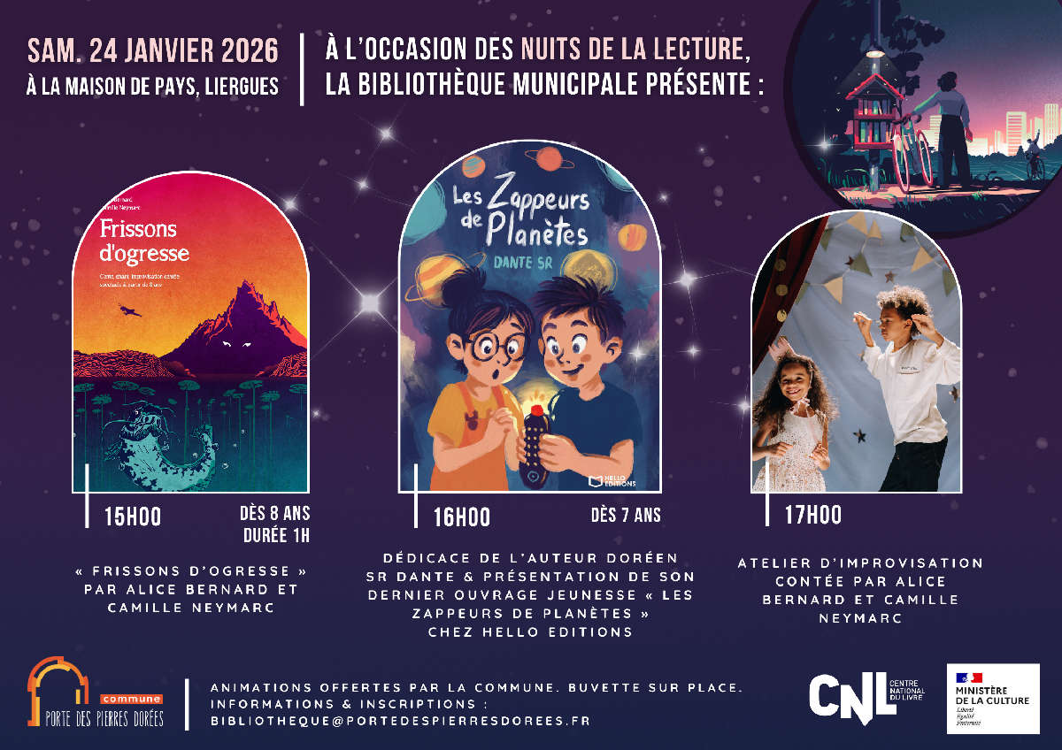 Nuit de la lecture à Liergues