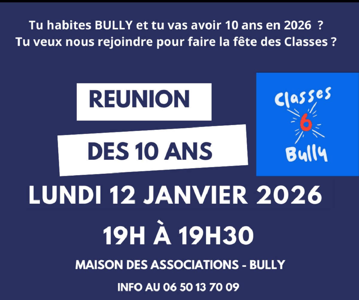 Réunion des 10 ans !