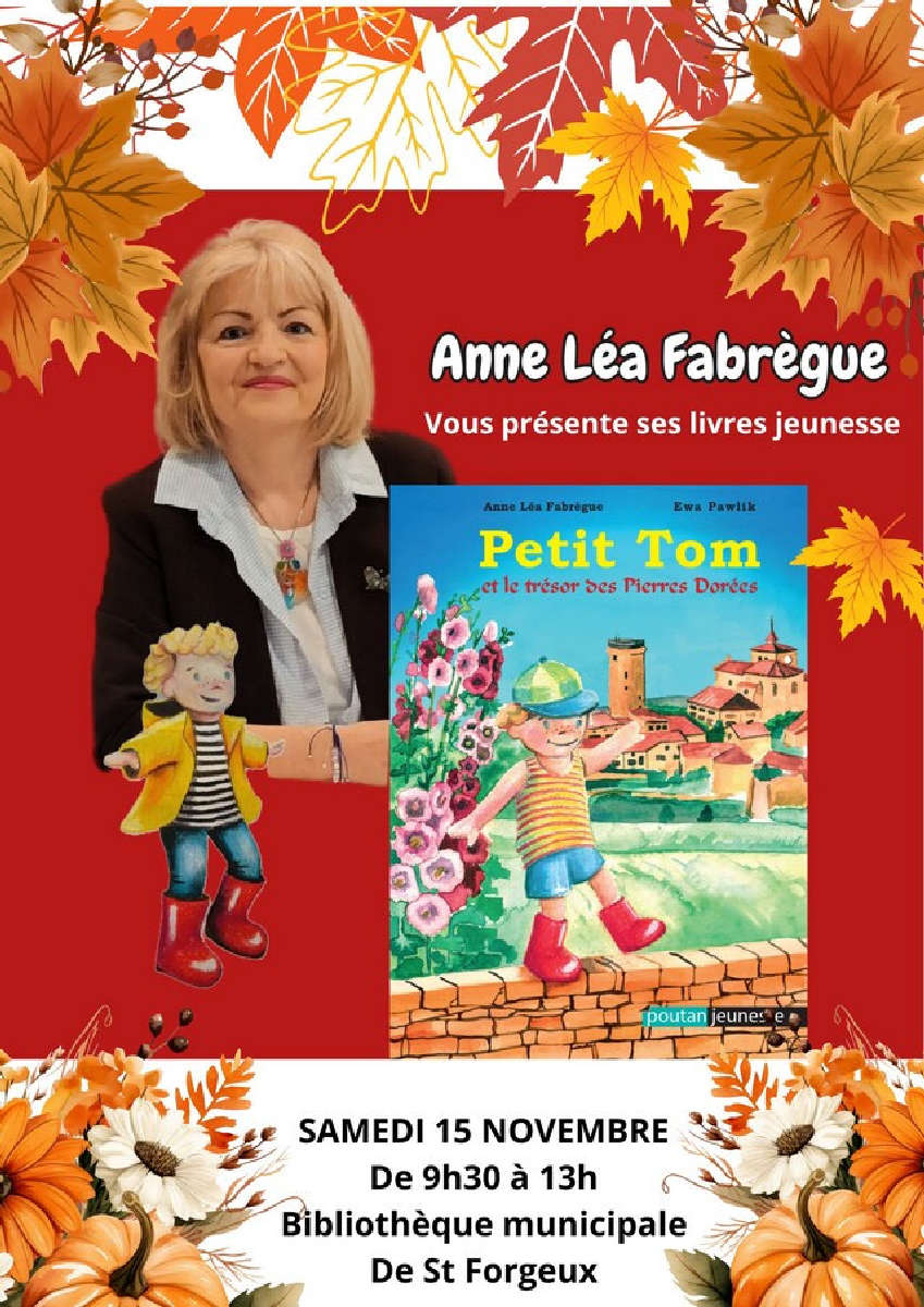 Anne Léa Fabrègue présente ses livres jeunesse
