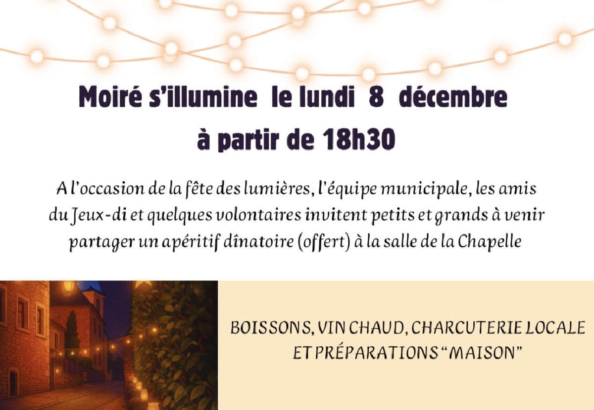 8 décembre à Moiré