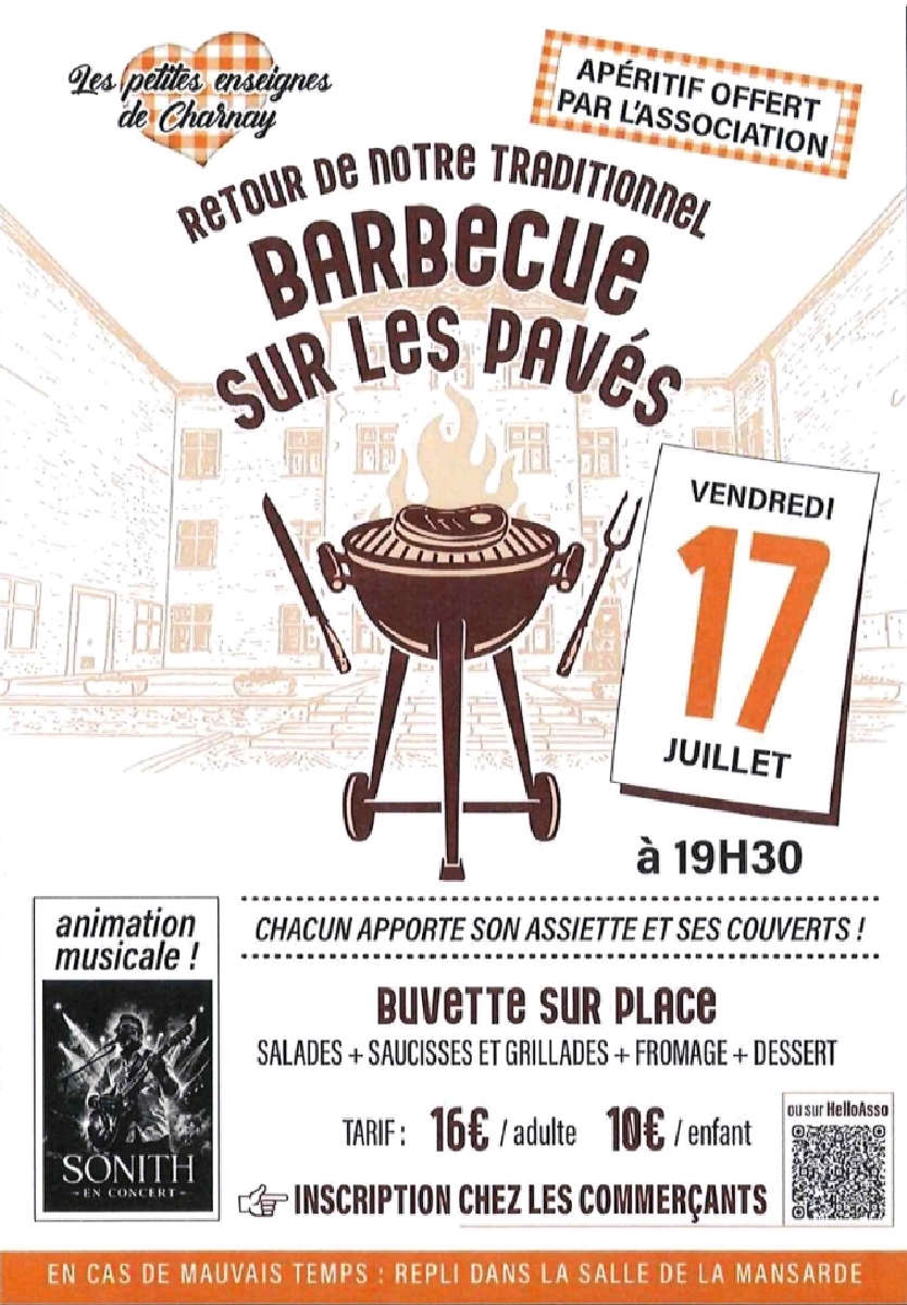 Barbecue des commerçants