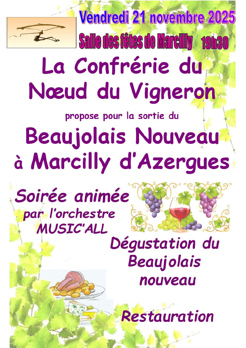 Soirée beaujolais nouveau
