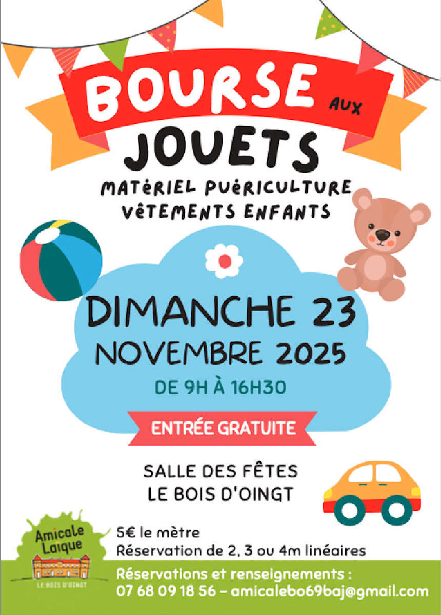 Bourse aux jouets