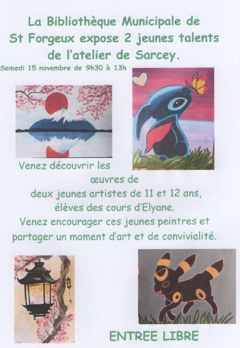 Exposition - 2 jeunes talents