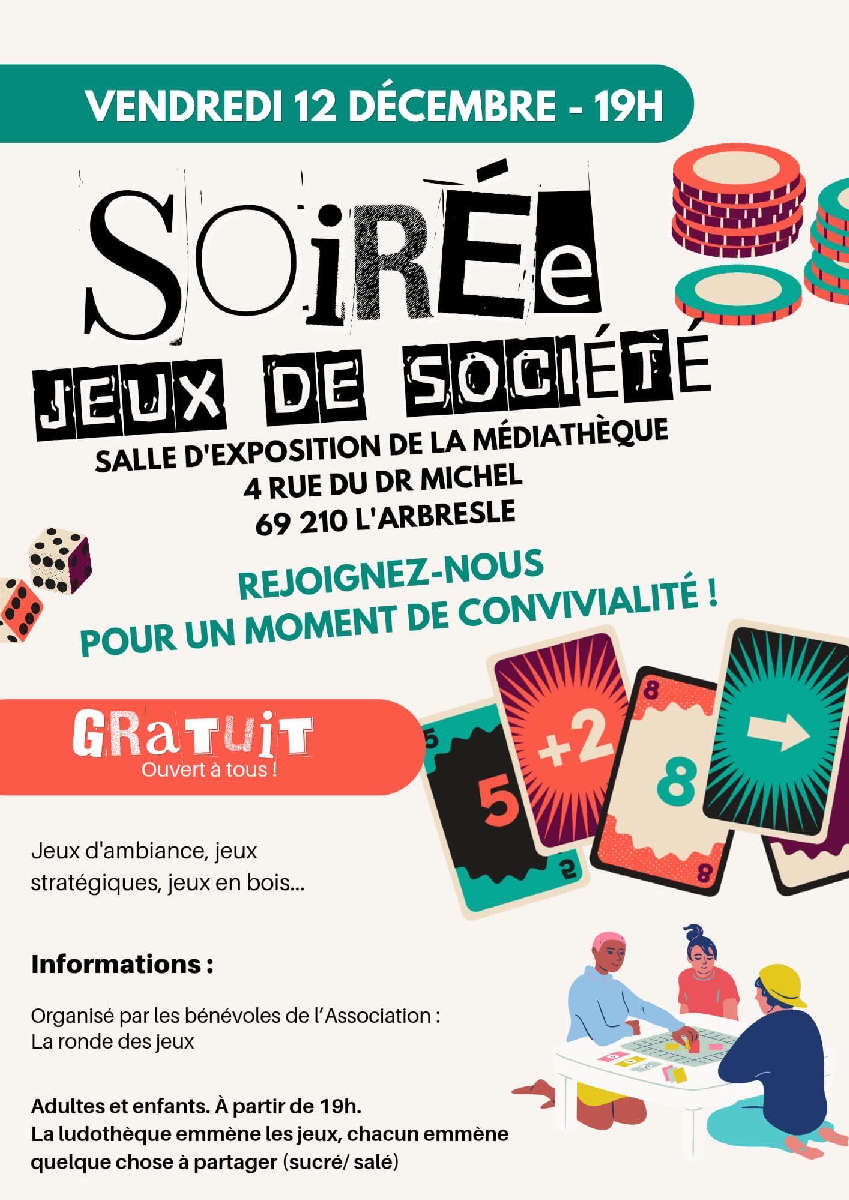 Soirée jeux 🎲