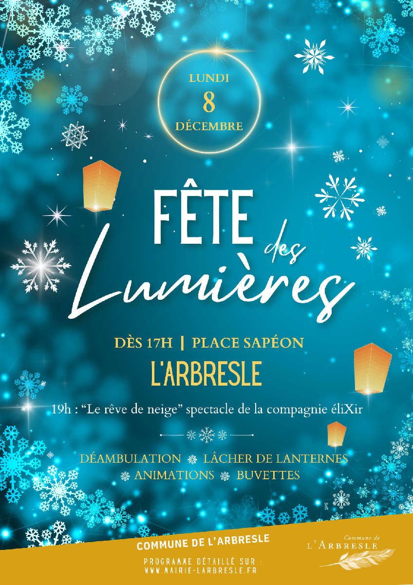 Fête des Lumières à L’Arbresle
