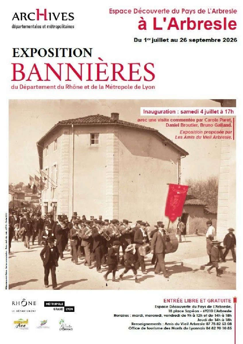 Exposition Espace Découverte : Les Bannières