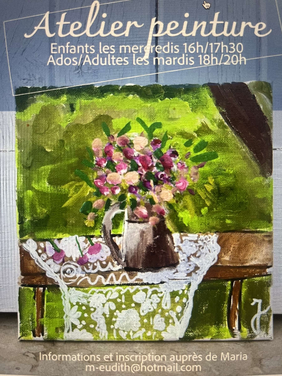 Séances d’essai atelier peinture