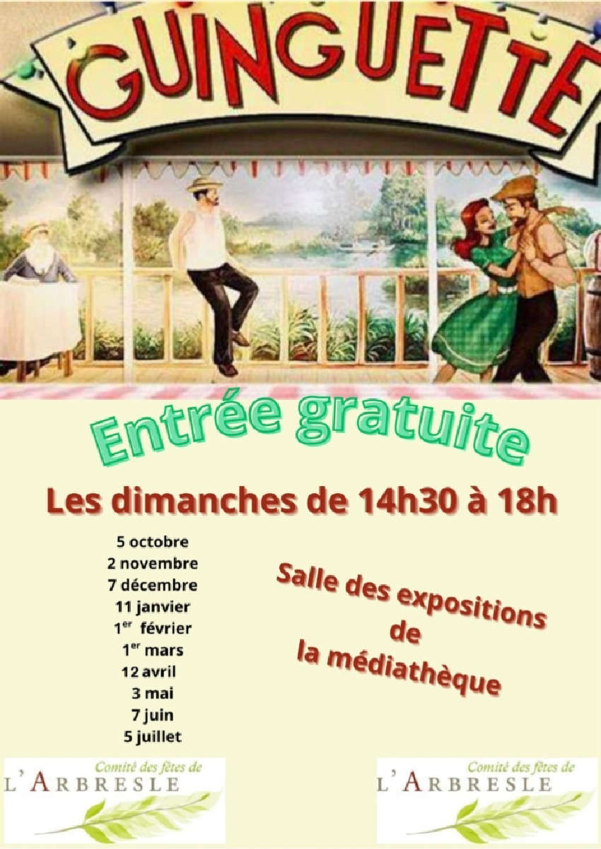 Dansez aux guinguettes du Comité des Fêtes !