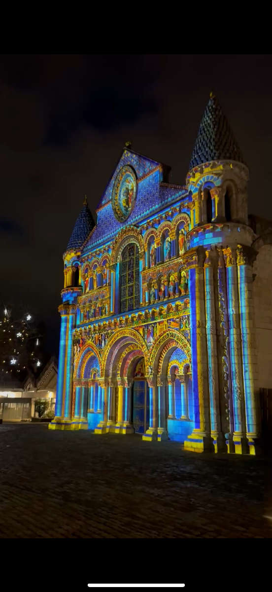Notre-Dame-la-Grande illuminée