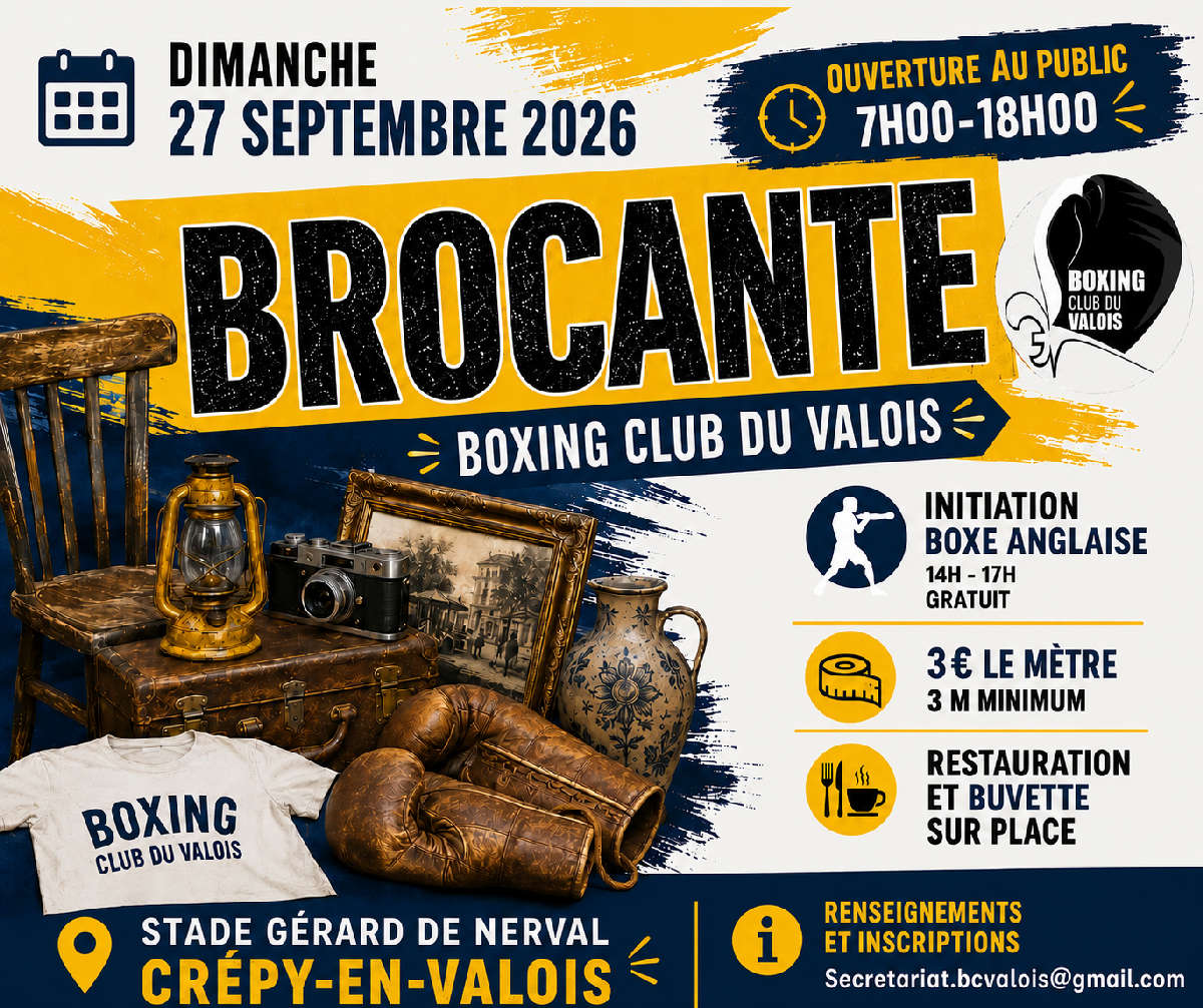 Brocante du Boxing Club du Valois 