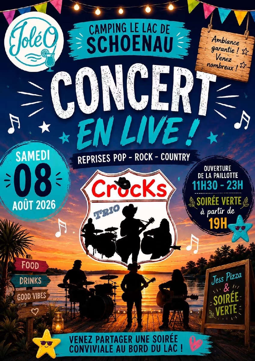 Concert live au bord du lac 