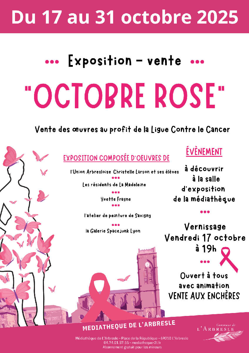 Expo pour Octobre rose