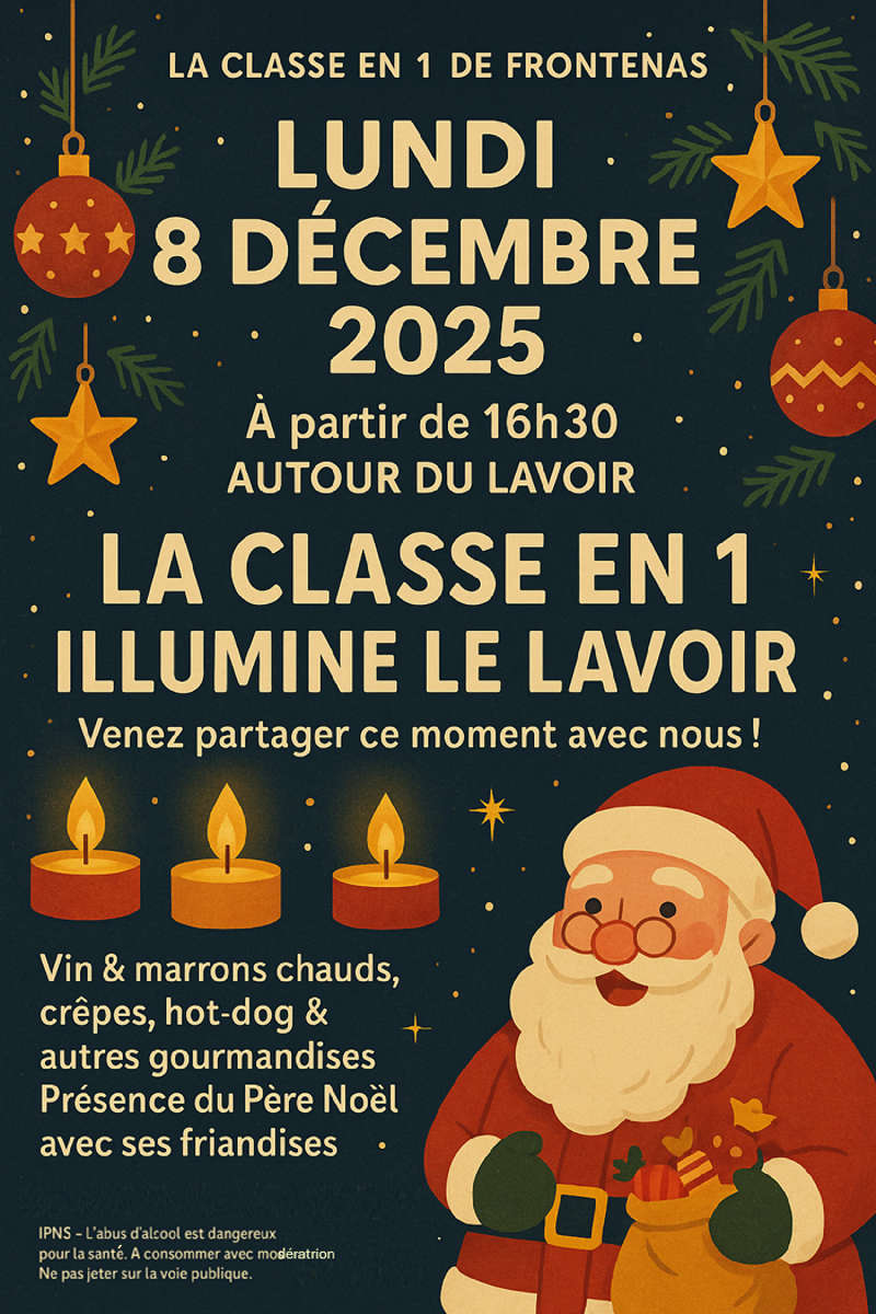 8 décembre à Frontenas