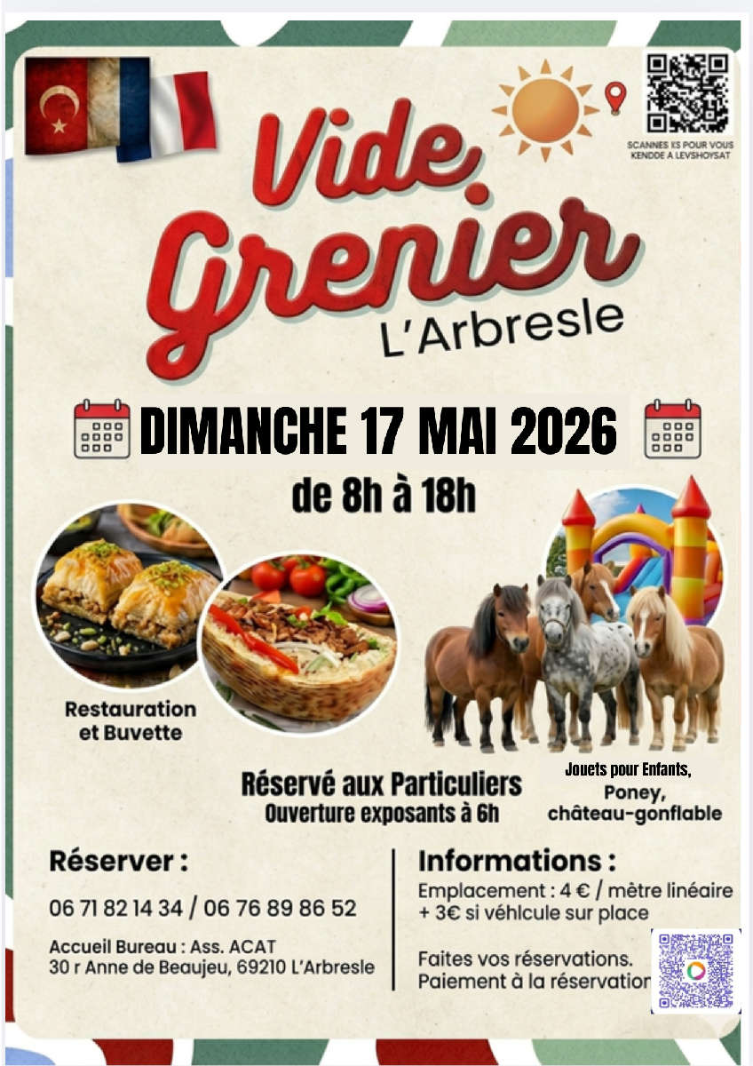 Vide grenier de l’ACAT