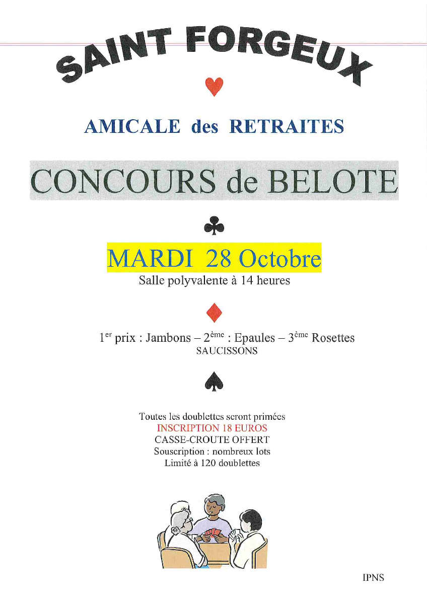 Concours de belote