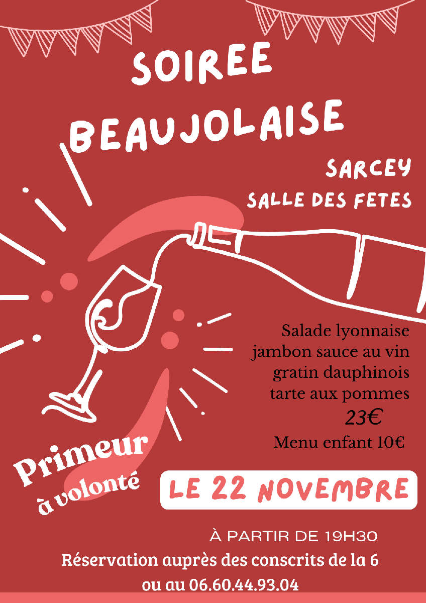 Soirée beaujolaise