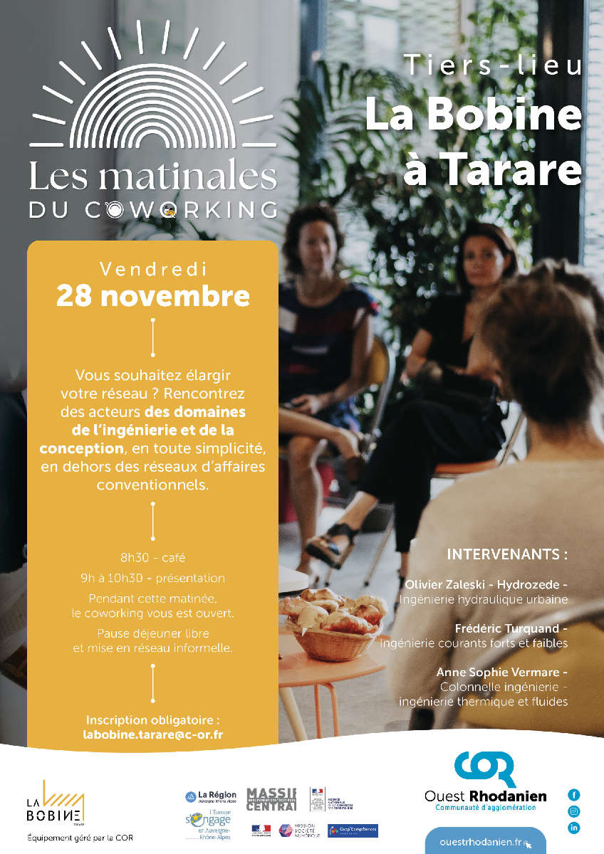 Les matinales du coworking