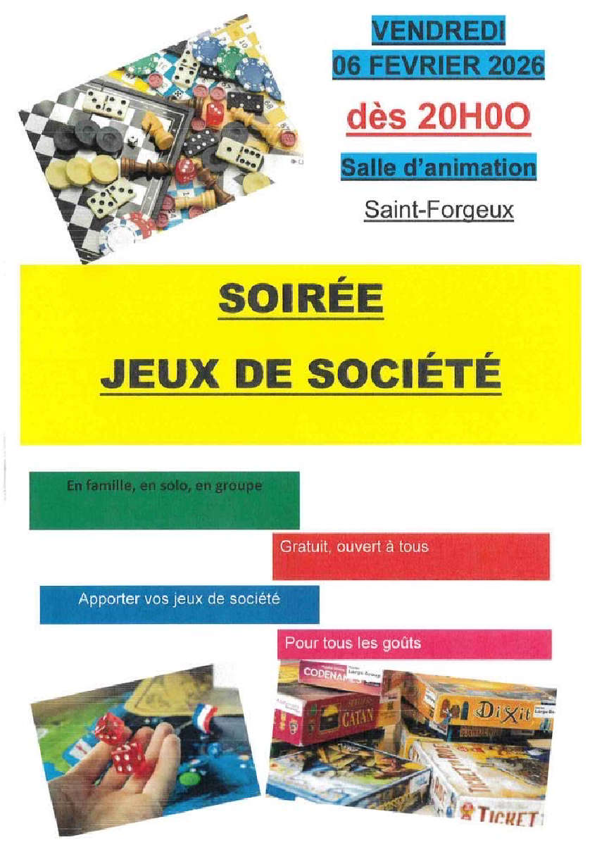 Soirée jeux