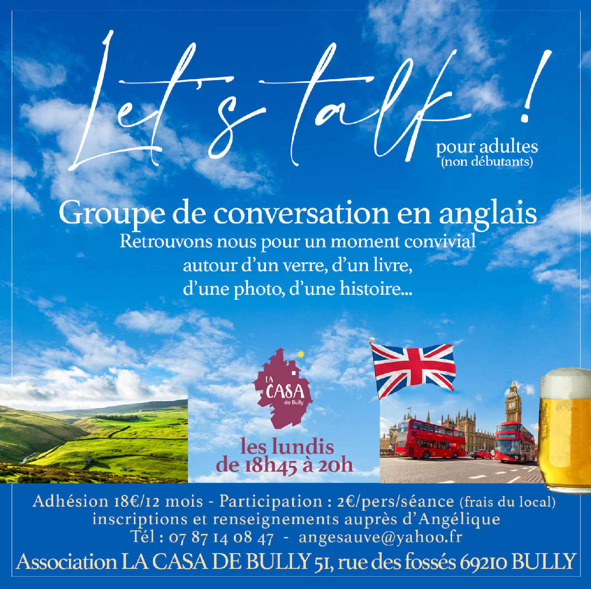 Atelier discussion en anglais
