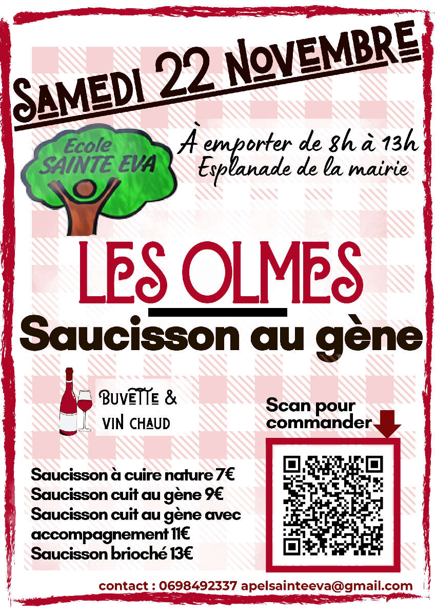 Vente saucisson au gène