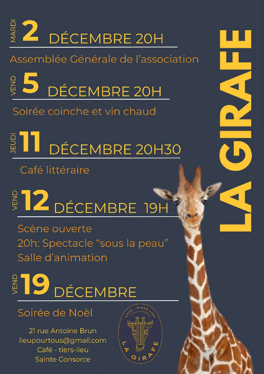 Animations à la Girafe