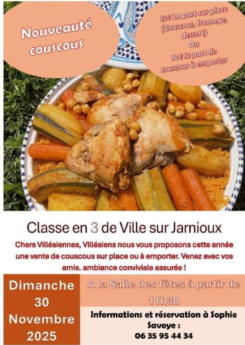 Vente de couscous 