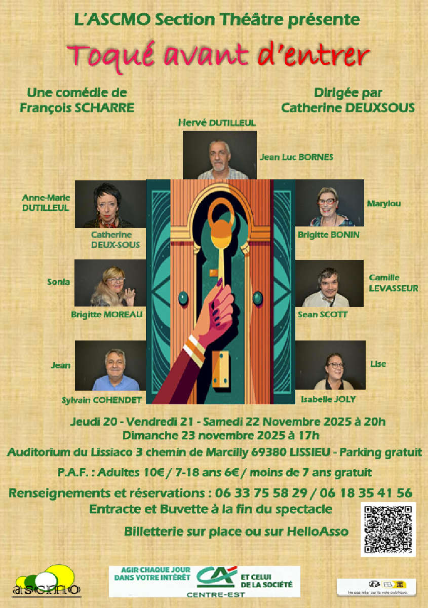 Théâtre : Toqué avant d’entrer