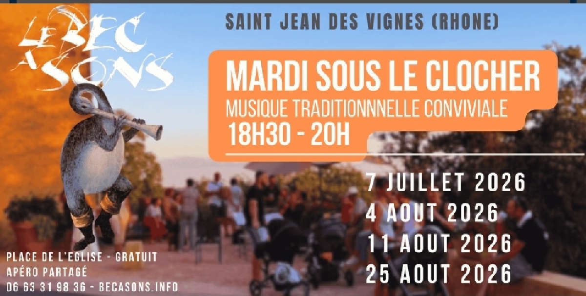 MUSIQUE - Retour des mardis sous le clocher !