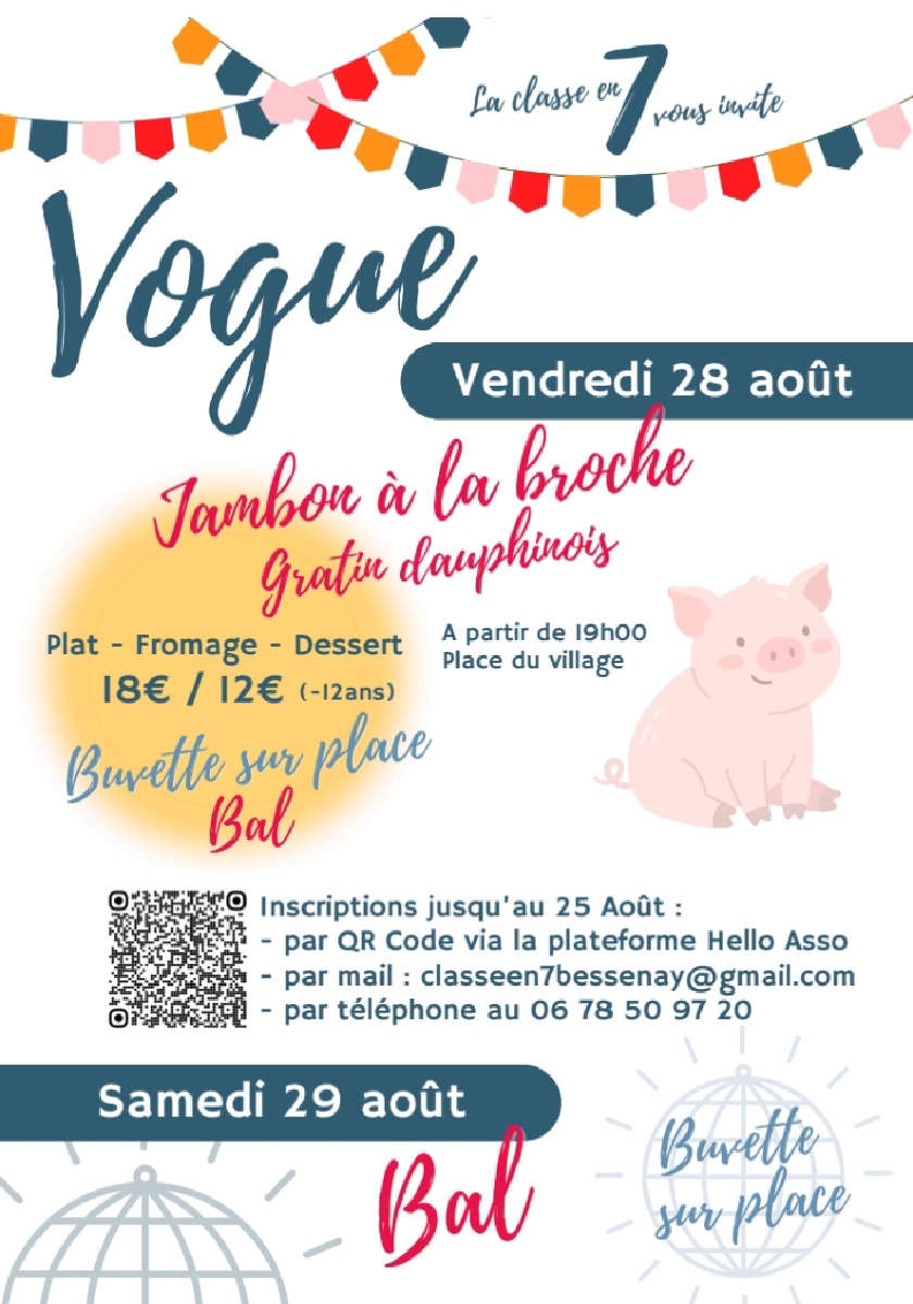 Repas/Bal de la classe en 7 🥳