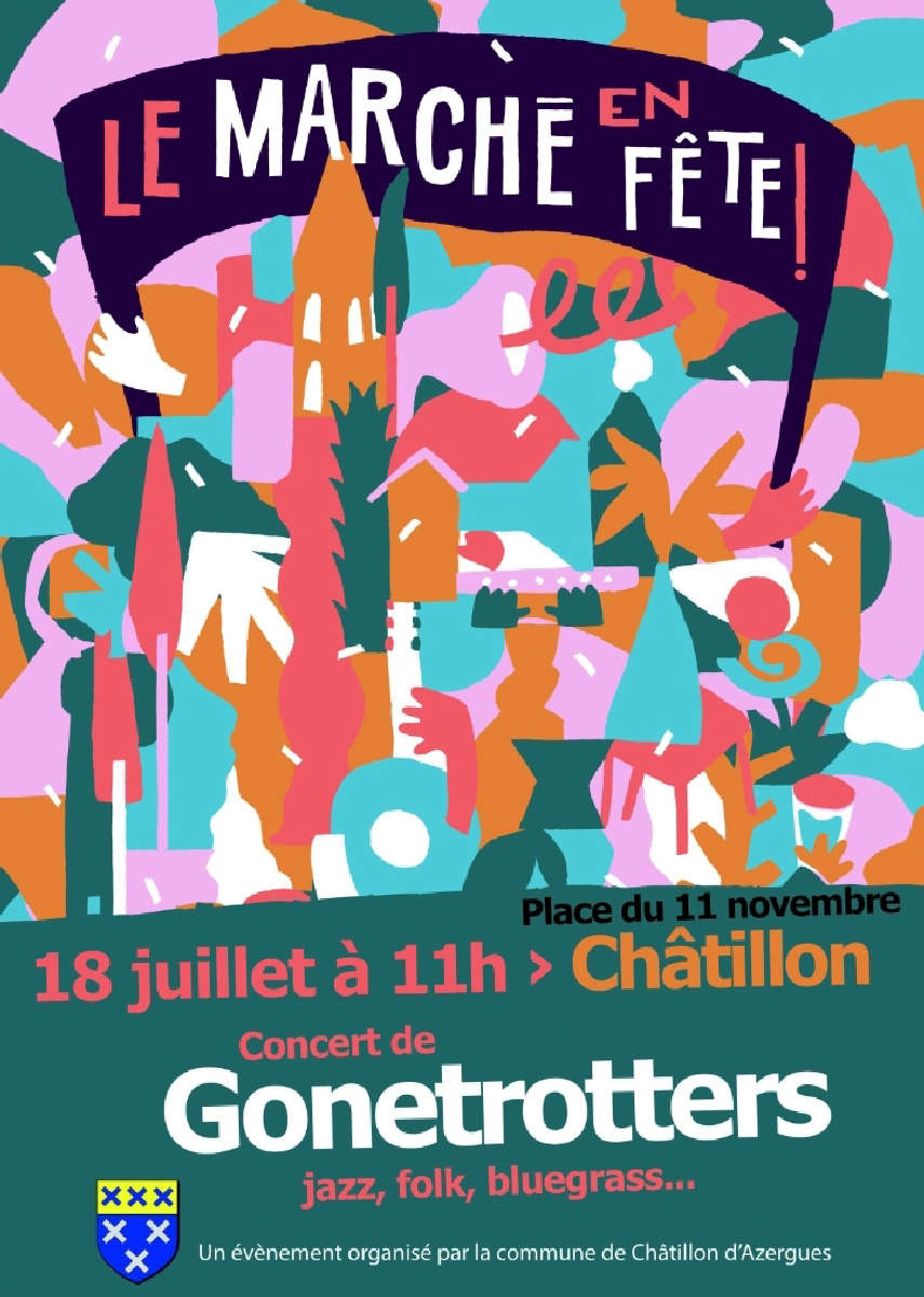 Le marché en fête 🎉🎶