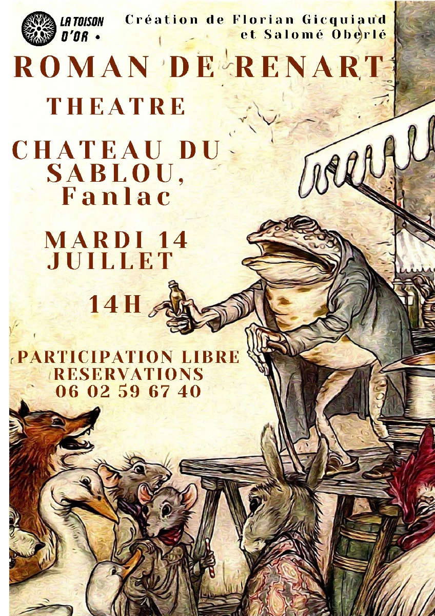Roman de Renart, spectacle solo