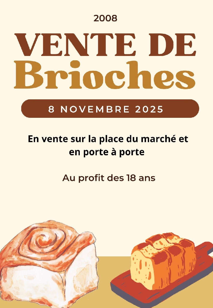 Vente brioches