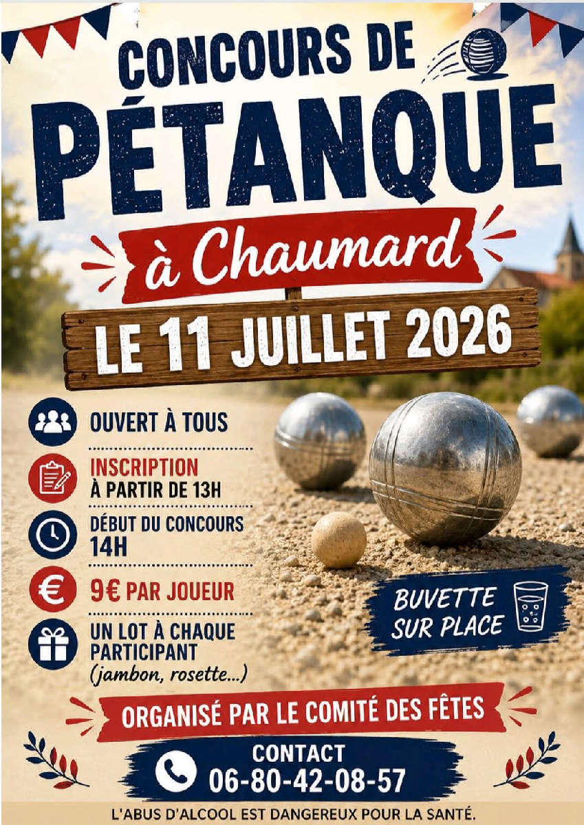 Concours de pétanque